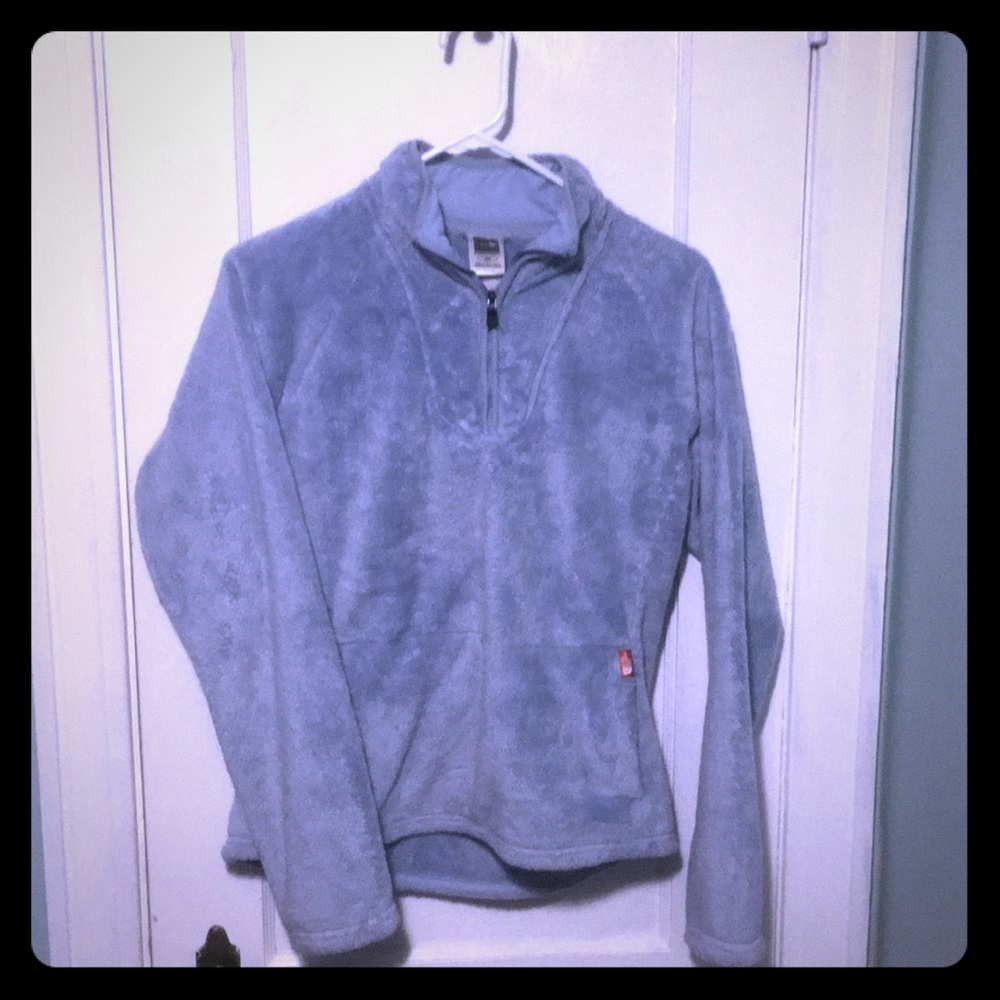 Women’s north face pullover fleece jacket size m